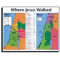 Chart-Where Jesus Walked...