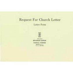 Form-Church Letter Request...