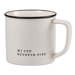 Mug-My Cup Runneth Over (4"...