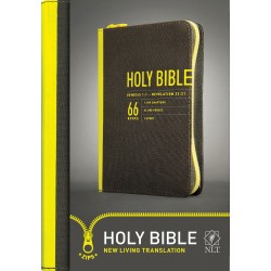 NLT Zips Bible-Canvas Cover...