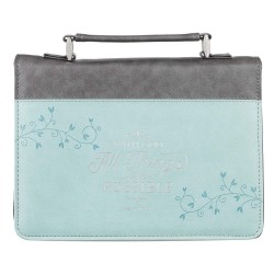 Classic Bible Cover XL Teal...