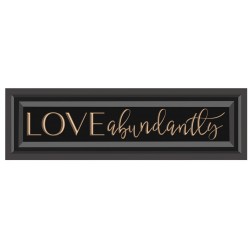Carved Plaque-Love...
