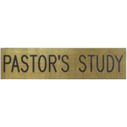 Sign-Pastor's...