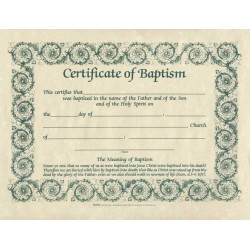 Certificate-Baptism...
