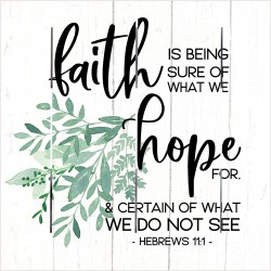 Pallet Art-Faith And Hope...