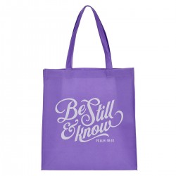 Tote Bag-Be Still and...