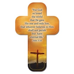 Bookmark-Cross-John 3:16...