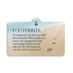 Suction Sign-Footprints (5...
