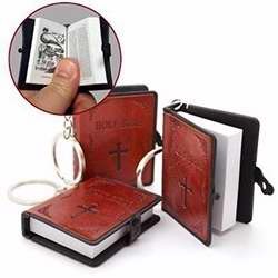 Keychain-Smallest Bible...