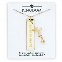 Necklace-Name Plate-Jesus