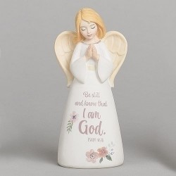 Figurine-Be Still Angel w/...