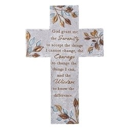 Wall Cross-Serenity Prayer
