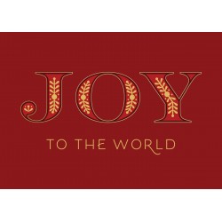 Boxed Cards: Joy to the World