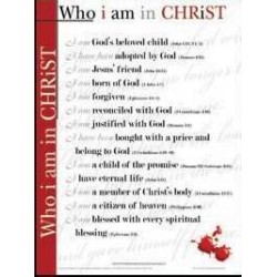Chart-Who I Am In Christ...