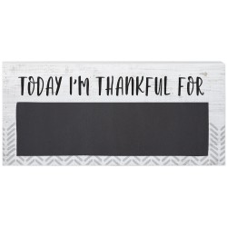 Chalk Talk-Today I'm...