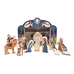 Nativity-Wooden Nativity...