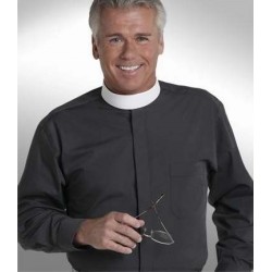 Clerical Shirt-Long Sleeve...