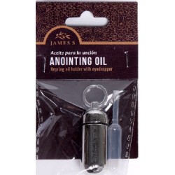 Anointing Oil Holder-Silver