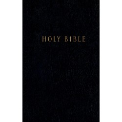 NLT Pew Bible-Black Hardcover