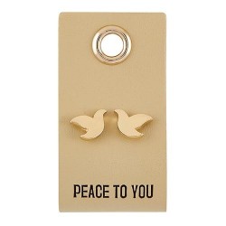 Earrings-Peace To You/Dove...
